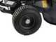 GeoTech-Pro PRTM 180-1020 H-CM - Tracteur tondeuse - Transmission hydrostatique - Bac de ramassage