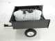 GeoTech CZ60A - Cuve de pulv&eacute;risation pour tracteur tondeuse - Pompe 12V - 60L