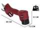 Archman FE04-25 - S&eacute;cateur de taille &agrave; batterie - 2x 16.8V 2Ah - Diam&egrave;tre de coupe 25 mm