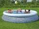 Bestway FAST Set 57313 - &Oslash;457x84 cm - Piscine gonflable + Pompe de filtration 29 W