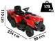 Special MP 84 HD - Tracteur tondeuse - Transmission hydrostatique - Bac de ramassage - Bouchon mulching