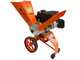 Forest Master FM6DDES - Broyeur de branches thermique - Moteur &agrave; essence LCT de 7 CV - D&eacute;marrage &eacute;lectrique