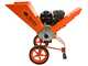 Forest Master FM6DDES - Broyeur de branches thermique - Moteur &agrave; essence LCT de 7 CV - D&eacute;marrage &eacute;lectrique