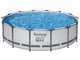 Bestway Steel Pro max 56950 - &Oslash;427x107 cm - Piscine ronde pour 7-8 personnes