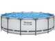 Bestway Steel Pro max 56950 - &Oslash;427x107 cm - Piscine ronde pour 7-8 personnes