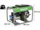 Groupe &eacute;lectrog&egrave;ne monophas&eacute; 9,5 kw - Energy EY-12MB AVR - Moteur Briggs