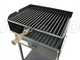 Barbecue &agrave; charbon et &agrave; bois en t&ocirc;les r&eacute;sistantes Cruccolini Livorno 50x38