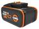 Batterie au lithium Pro powershare WA3644 20V 4Ah avec indicateur - Worx