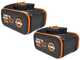 2 Batteries au lithium Pro powershare WA3644 20V 4Ah avec indicateur - Worx