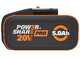 Batterie au lithium Pro powershare WA3645 20V 5Ah avec indicateur - Worx