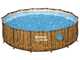Bestway Steel Pro Max Splashview 561JM - &Oslash;427x107 cm - Piscine ronde