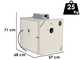 FIEM MG 244 SH ADP - Couveuse &agrave; &oelig;ufs automatique - 144 &oelig;ufs