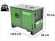 G&eacute;n&eacute;rateur de courant Energy EY-12.5TDE-SA AVR - 9 kW triphas&eacute; diesel ATS