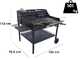 Cruccolini Little Tuscany - Barbecue en fer artisanal &agrave; bois et &agrave; charbon