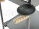 Cruccolini Fuocone Inox - Barbecue &agrave; bois et charbon en fer artisanal