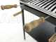 Cruccolini Fuocone Inox - Barbecue &agrave; bois et charbon en fer artisanal