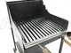 Cruccolini Fuocone Inox - Barbecue &agrave; bois et charbon en fer artisanal