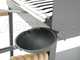 Cruccolini Fuocone Inox - Barbecue &agrave; bois et charbon en fer artisanal