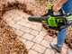 Greenworks GD60ABK4 - Souffleur axial &agrave; batterie - 60V/4Ah
