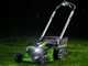Greenworks GD60LM51SPK4 - Tondeuse &agrave; gazon autotract&eacute;e &agrave; batterie - 60V/4Ah - Coupe 51 cm