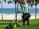 Greenworks GD60LM51SPK4 - Tondeuse &agrave; gazon autotract&eacute;e &agrave; batterie - 60V/4Ah - Coupe 51 cm
