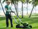 Greenworks GD60LM51SPK4 - Tondeuse &agrave; gazon autotract&eacute;e &agrave; batterie - 60V/4Ah - Coupe 51 cm