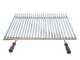 Cruccolini - Grille en acier inoxydable - Poign&eacute;es en bois anti-br&ucirc;lures