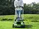 Greenworks GD60LM46SPK4 - Tondeuse &agrave; gazon automotrice &agrave; batterie - 60V/4Ah - Coupe 46 cm