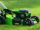 Greenworks GD60LM46SPK4 - Tondeuse &agrave; gazon autotract&eacute;e &agrave; batterie - 60V/4Ah - Coupe 46 cm