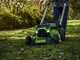 Greenworks GD60LM46SPK4 - Tondeuse &agrave; gazon autotract&eacute;e &agrave; batterie - 60V/4Ah - Coupe 46 cm