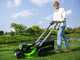 Greenworks GD60LM46SPK4 - Tondeuse &agrave; gazon autotract&eacute;e &agrave; batterie - 60V/4Ah - Coupe 46 cm
