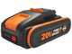 Worx WX092 - Compresseur &eacute;lectrique &agrave; batterie - 20 V 2 Ah
