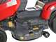 GeoTech-Pro PRTM 180-1020 CM - Tracteur tondeuse - Bo&icirc;te m&eacute;canique - Bac de ramassage