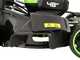Greenworks GD48LM46SPIIK4 - Tondeuse &agrave; gazon automotrice &agrave; batterie - 48V/4Ah - Coupe 46 cm