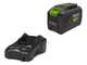 Greenworks GD48LM51SPIIK5 - Tondeuse &agrave; gazon automotrice &agrave; batterie - 48V/5Ah - Coupe 51 cm