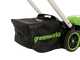 Greenworks GD48LM51SPIIK5 - Tondeuse &agrave; gazon automotrice &agrave; batterie - 48V/5Ah - Coupe 51 cm
