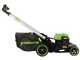 Greenworks GD48LM51SPIIK5 - Tondeuse &agrave; gazon automotrice &agrave; batterie - 48V/5Ah - Coupe 51 cm