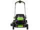 Greenworks GD48LM51SPIIK5 - Tondeuse &agrave; gazon automotrice &agrave; batterie - 48V/5Ah - Coupe 51 cm