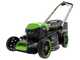 Greenworks GD48LM51SPIIK5 - Tondeuse &agrave; gazon automotrice &agrave; batterie - 48V/5Ah - Coupe 51 cm