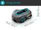 Gardena Smart SILENO Free 600 - Robot tondeuse - Gestion avec l'application Gardena Smart - Sans installation