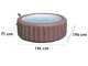 Bestway Lay-Z-Spa Hawaii AirJet 6001G - &Oslash;196x71 cm - Spa gonflable