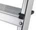 Hailo ProfiStep XXL, 6 marches, 1.90 m - &Eacute;chelle en aluminium avec tr&eacute;teau