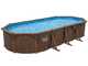 Bestway Hydrium 561CW - 762x366x132 cm - Piscine ovale pour 11-15 personnes