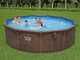 Bestway Hydrium 561CU - &Oslash;488x132 cm - Piscine ronde pour 9-10 personnes