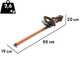 Worx WG918E - Kit Taille-haie + Coupe-bordure &agrave; batterie - 20/2Ah