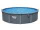 Bestway Hydrium 561CS - &Oslash;549x132 cm - Piscine ronde pour 11-15 personnes