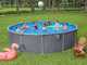 Bestway Hydrium 561CS - &Oslash;549x132 cm - Piscine ronde pour 11-15 personnes