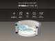 Bestway Lay-Z-Spa Santorini HydroJet 6001T - &Oslash;216x80 cm - Spa gonflable