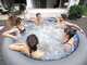 Bestway Lay-Z-Spa Santorini HydroJet 6001T - &Oslash;216x80 cm - Spa gonflable