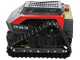 Blue Bird FM 24-70 - Robot d&eacute;broussailleur &agrave; chenilles hybride (thermique + batterie) - Radiocommand&eacute;
